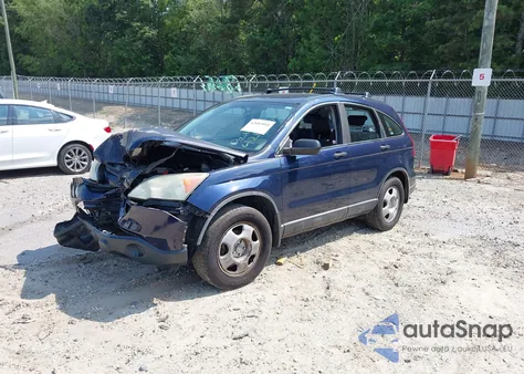 2007 Honda Cr-V Lx from USA, damaged, VIN 5J6RE38337L001980